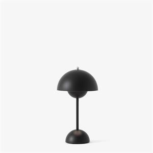 Flowerpot bordlampe VP9 matt black opladelig